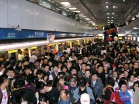 OverPopulation: Asia---subway-crowd